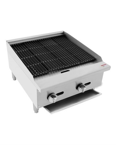 Grill pierre de lave 2 brûleurs