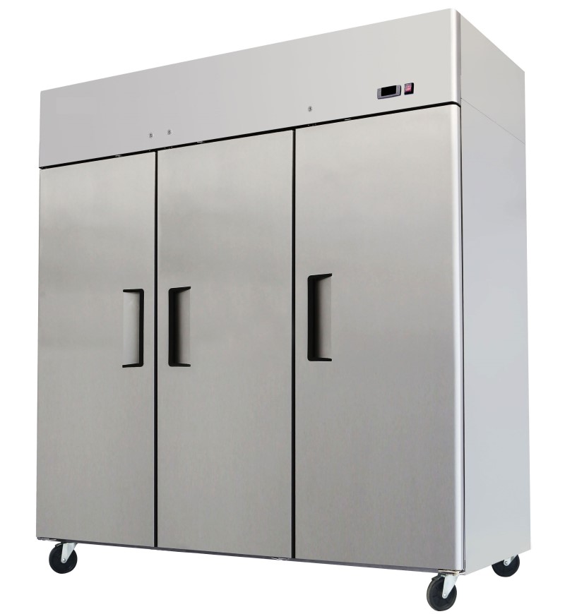 Armoire négative inox 3 portes 1390L
